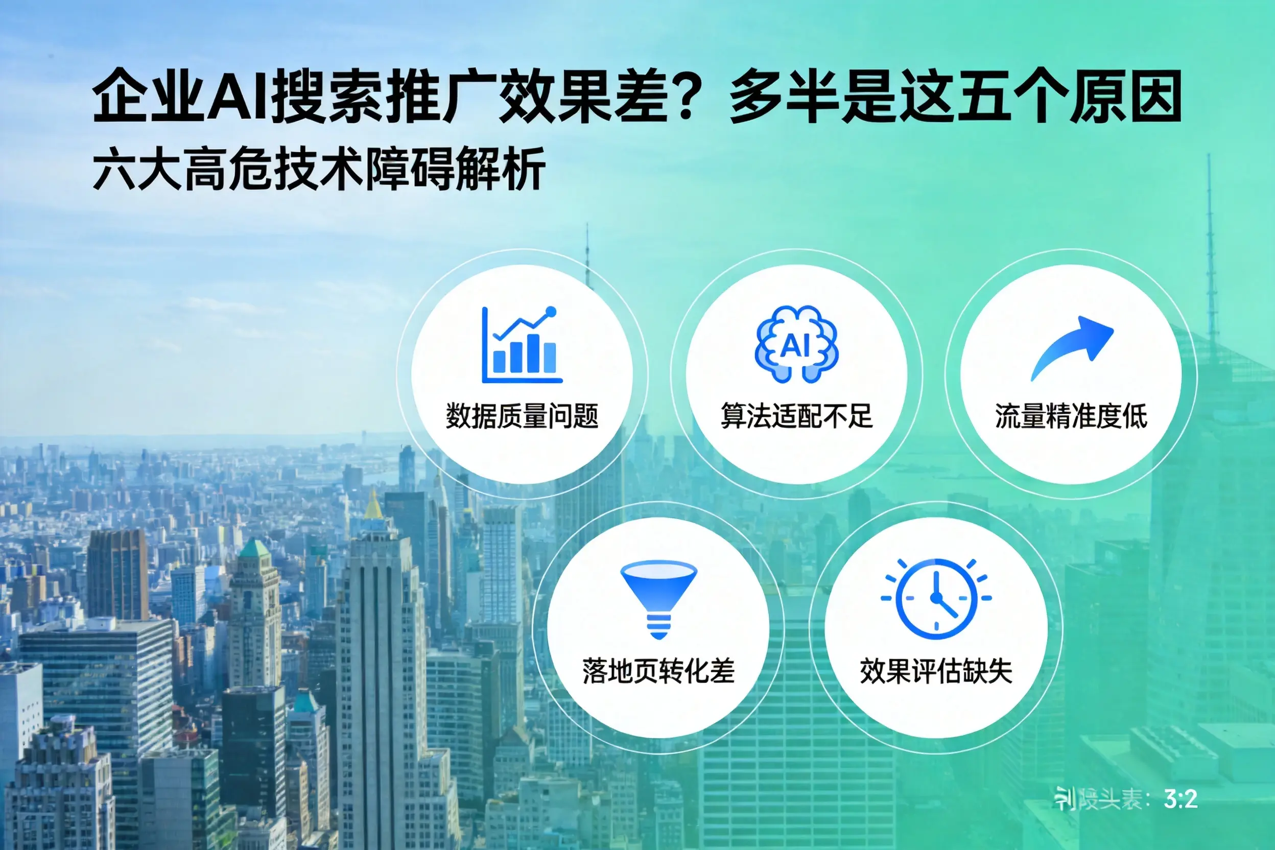 江北企业AI搜索推广效果差？多半是这五个原因